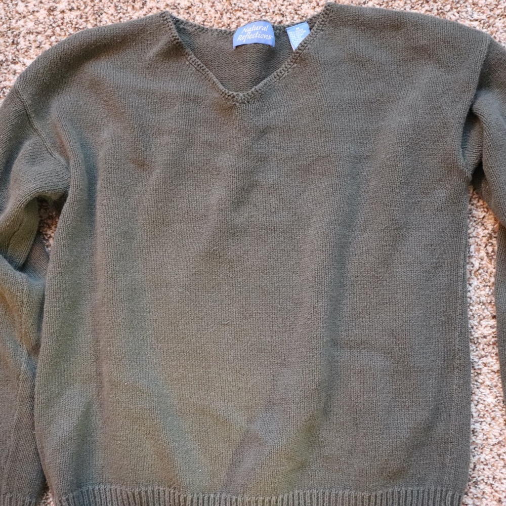 Forest Green Knit Sweater